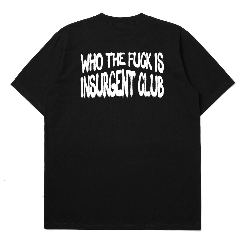 Insurgent Club - Tshirt Kaos WTF INSURGENT Black
