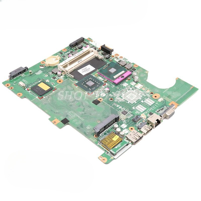 NOKOTION 578703001 DA00P6MB6D0 Laptop Motherboard for HP Compaq G71 CQ71 MAIN BOARD GL40 DDR2 free c