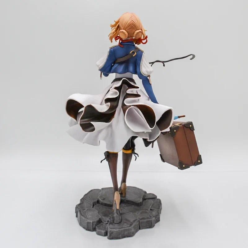 25cm Violet Evergarden Anime Girl Figure VIOLET EVERGARDEN Action Figure Eternal Garden Weier Figuri