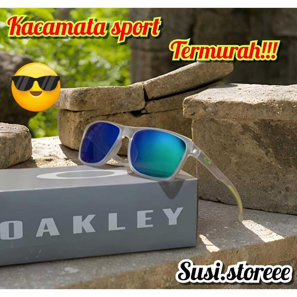 NEW~ kacamata gaya pria super keren cocok untuk olahraga dan gaya bebas, kacmata oakley, nomor 1 kua
