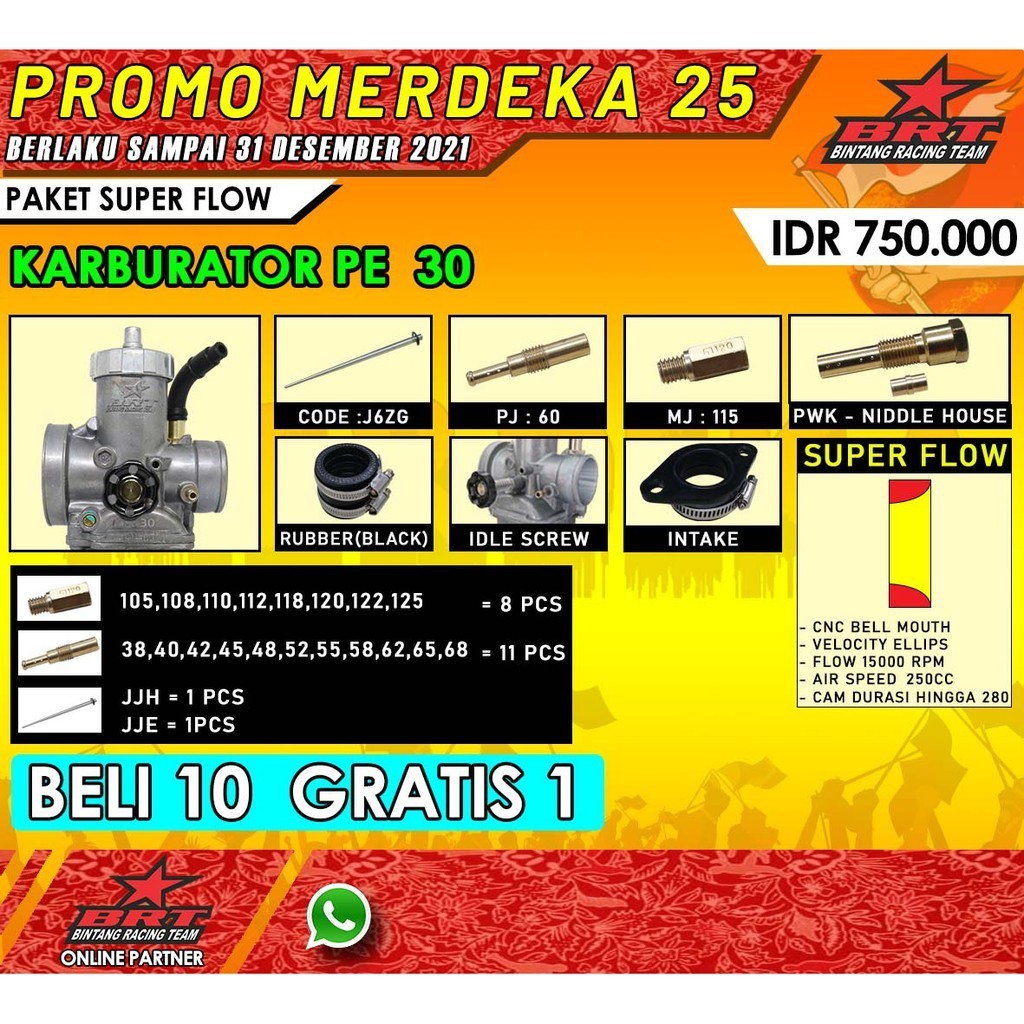 KARBURATOR PE 30 BRT