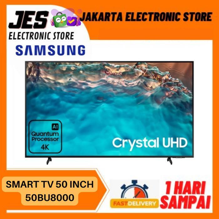 TV SAMSUNG 50BU8000 CRYSTAL 50 INCH UHD 4K SMART UA50BU8000 50AU8000