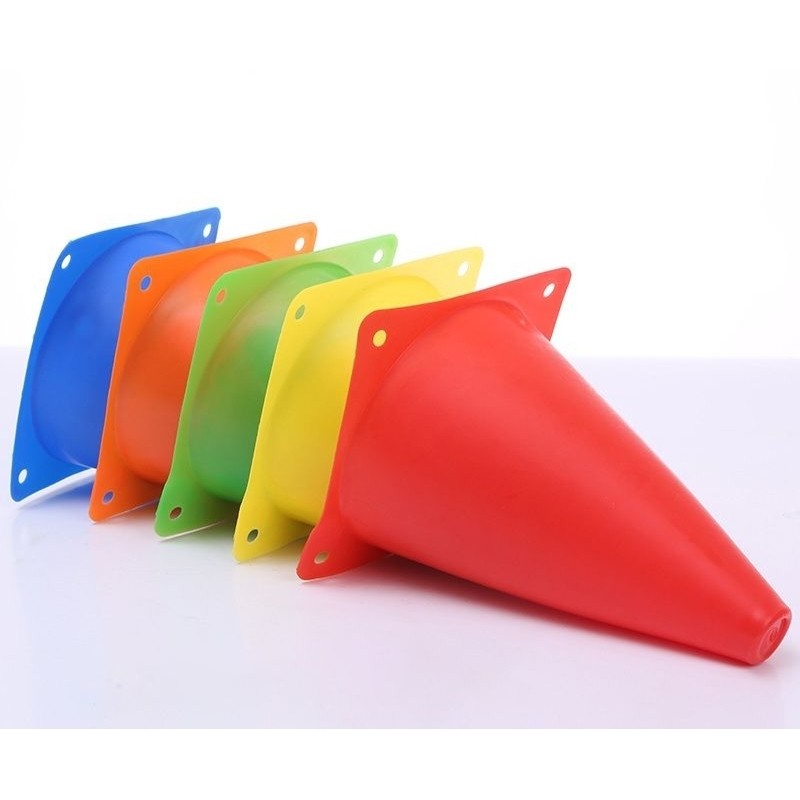 Paket 1 Lusin Cone Kerucut Olahraga Tinggi 23cm