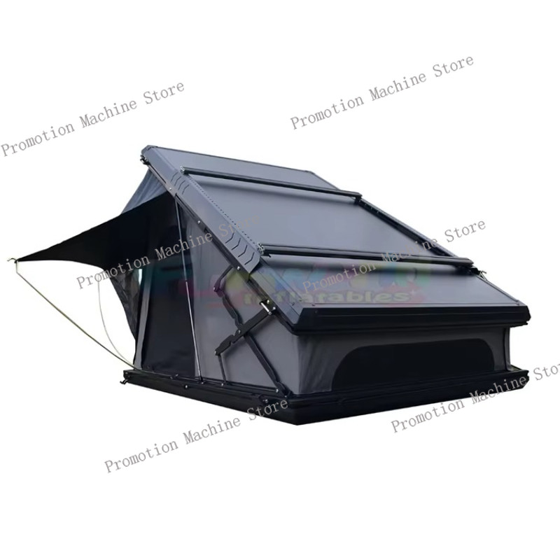 Rooftop Tent Outdoor 1-3Person Aluminum Hard Shell Roof Tent Custom Camping 4x4 Off-road Vehicle Car