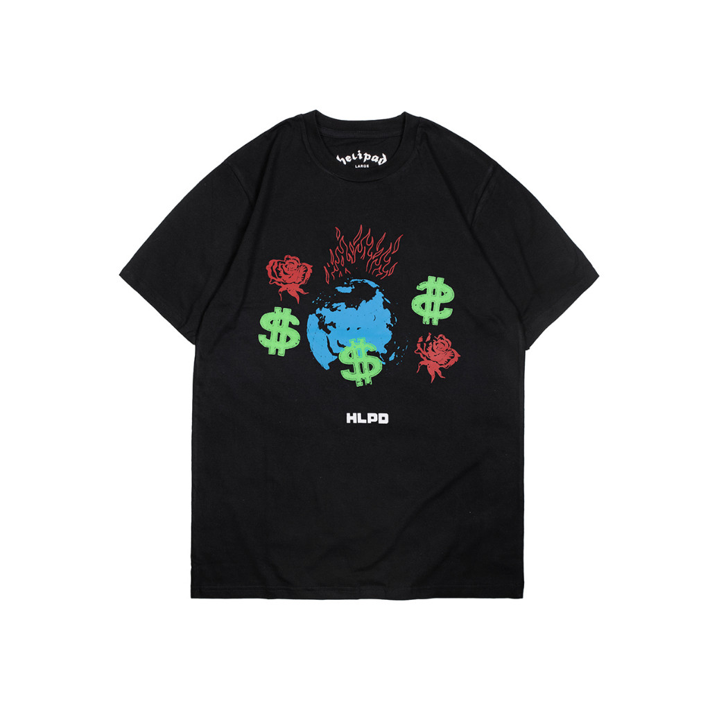 HLPD WeirdWorld | Baju Kaos | T shirt | World Tee