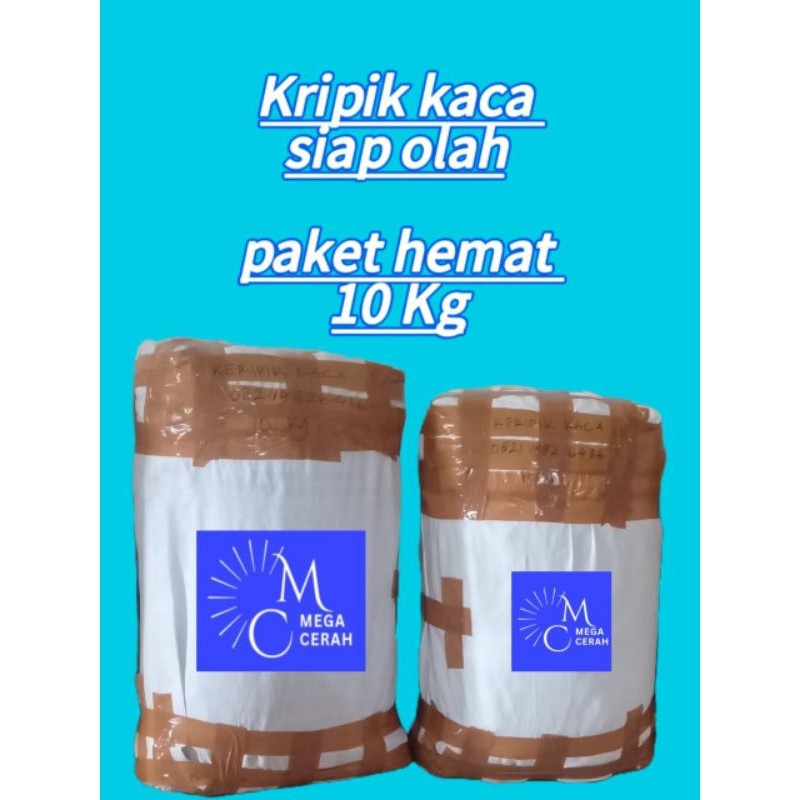 [MAWAR KONDANG] keripca /keripik kaca  mentah berat kiloan 10kg bulat. ,kering siap olah bisa COD