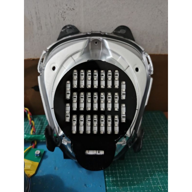 lampu led running stoplamp running scoopy Fi 2013-2016 10mode