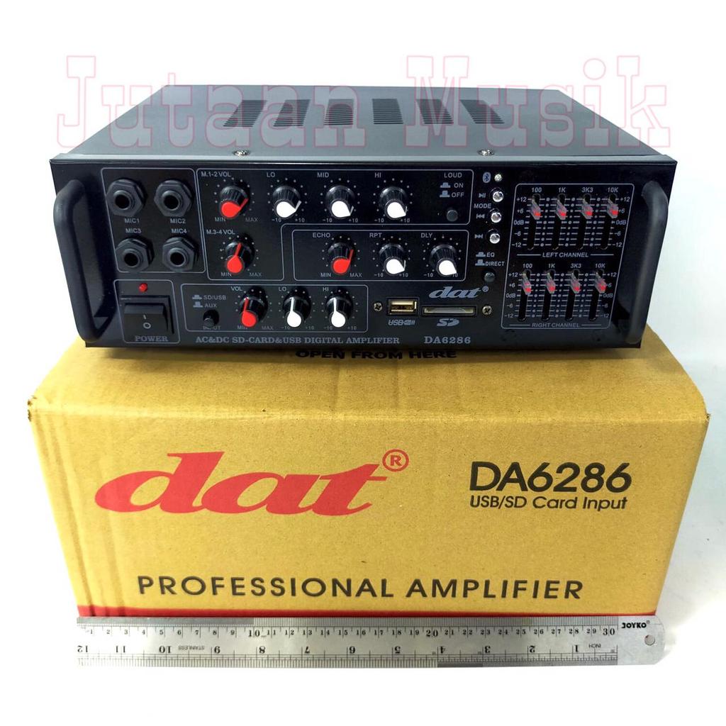 Power Amplifier DAT DA6286 Original ampli dat da6286 da 6286