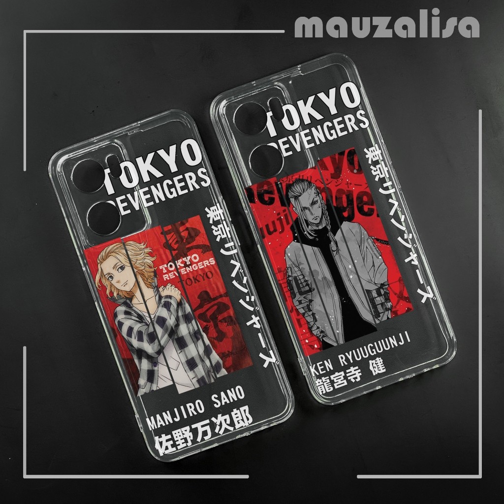 Softcase Anime Oppo A57 A77s 2022 Motif Tokyo Revengers Terbaru - Casing Clear Case Aeshtetik