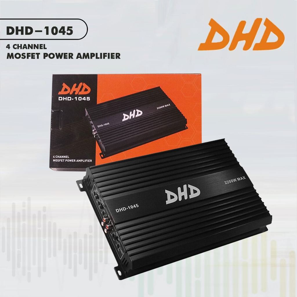 Power 4ch Mosfet Amplifier Dhd