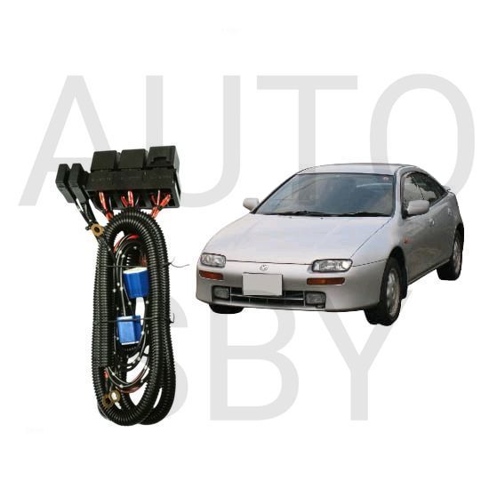 AS Relay Set Lampu Utama LED H4  Mobil Mazda  Lantis