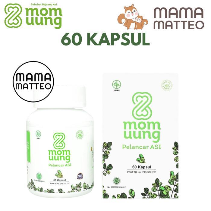 MOMUUNG BANDUNG 60 kapsul Asi Booster Pelancar ASI / Mom Uung - Mom Uung.60caps