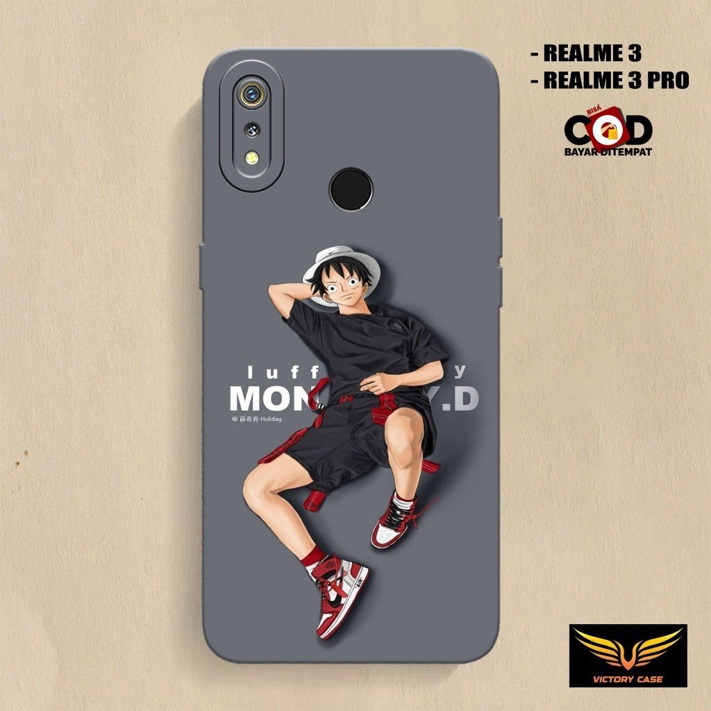 Case REALME 3 / 3 PRO Terbaru - Fashion Case ANIME - Case Lentur Aksesoris Handphone