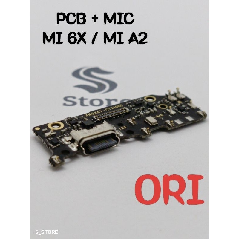 CONNECTOR CHARGER XIAOMI MI 6X MI A2 ORI PAPAN KONEKTOR CAS FLEXIBLE CAS PCB BOARD CASAN BOARD USB C