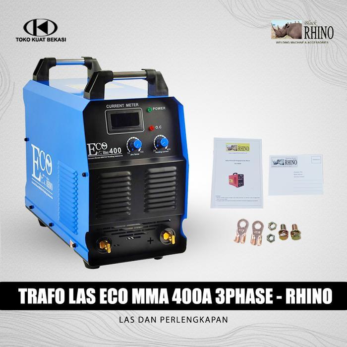 Mesin las inverter Rhino Eco MMA 400A 3Phase IGBT