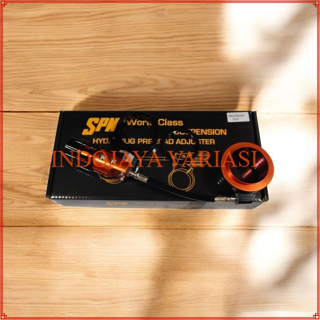 INDOJAYA -PRELOAD ADJUSTER SHOCK HIDROLIK CNC ORIGINAL SPN THAILAND PRELOAD SHOCK HIDROLIK NITROGEN 