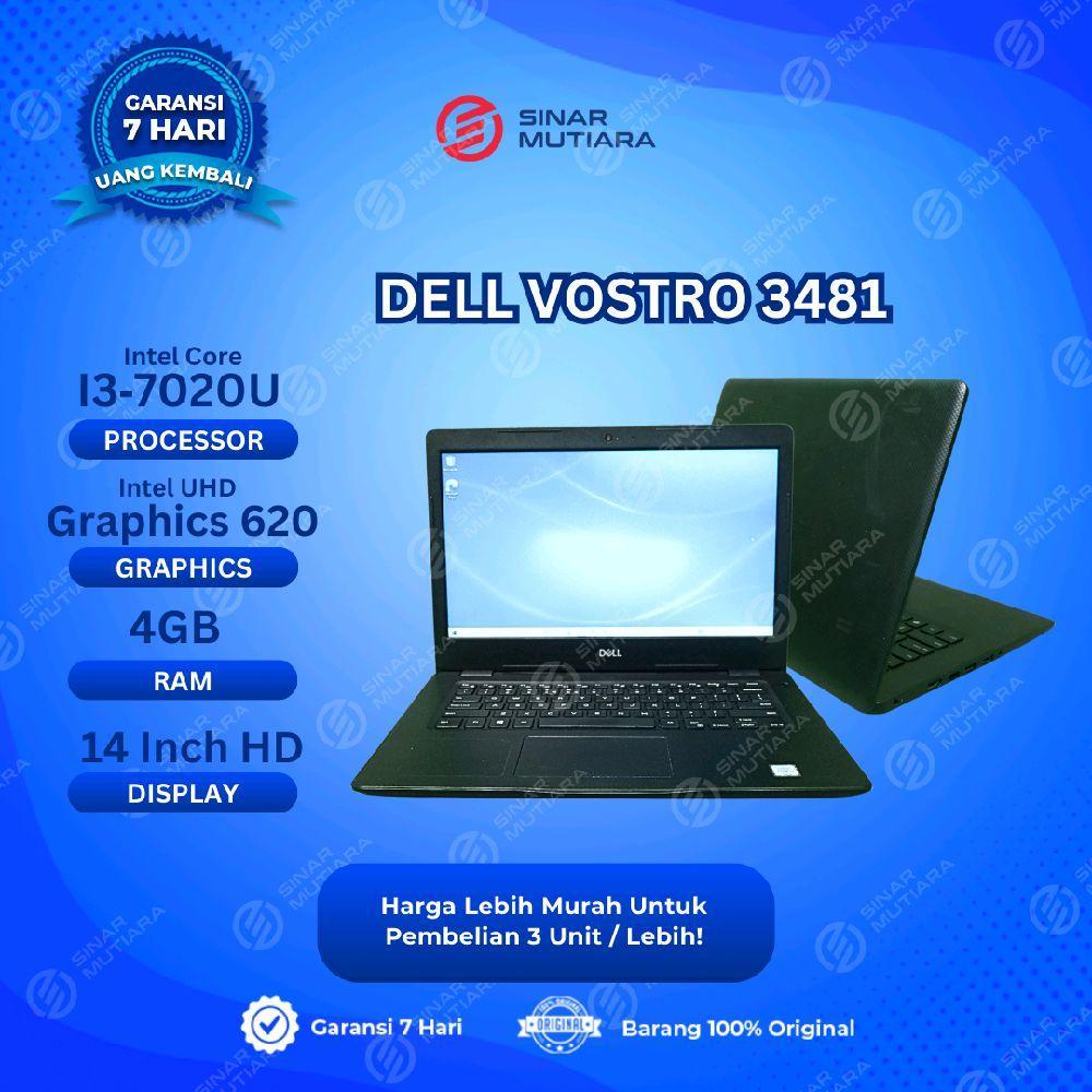 LAPTOP SECOND DELL VOSTRO 3481 i3 7020U 4GB (14")