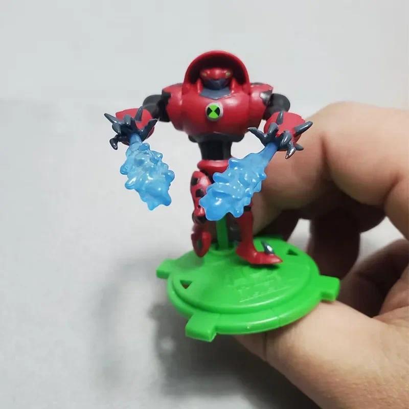 Anime Omnitrix Ben10 Ben Tennyson Figure Wildmutt Grey Matter XLR8 Doll Four Arms Upgrade Diamondhea