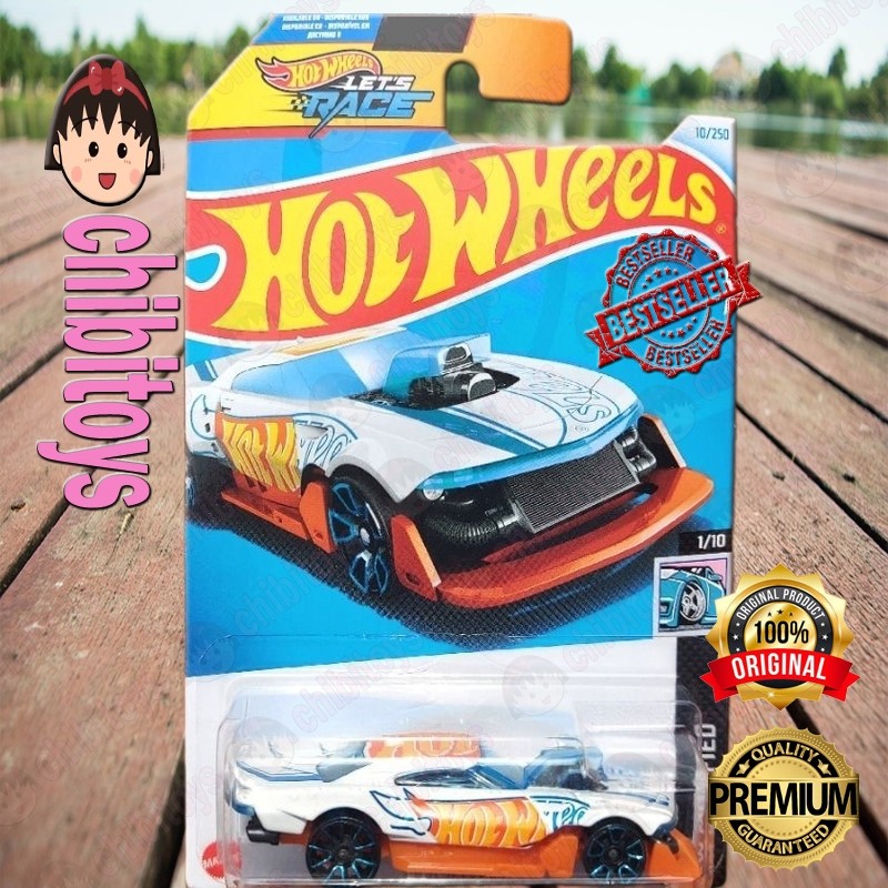 Hot Wheels Mod Speeder Putih 2024 Drag Race Original Mattel