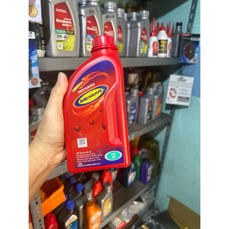 Oli Mesin Mesran SAE 40W 1 Liter