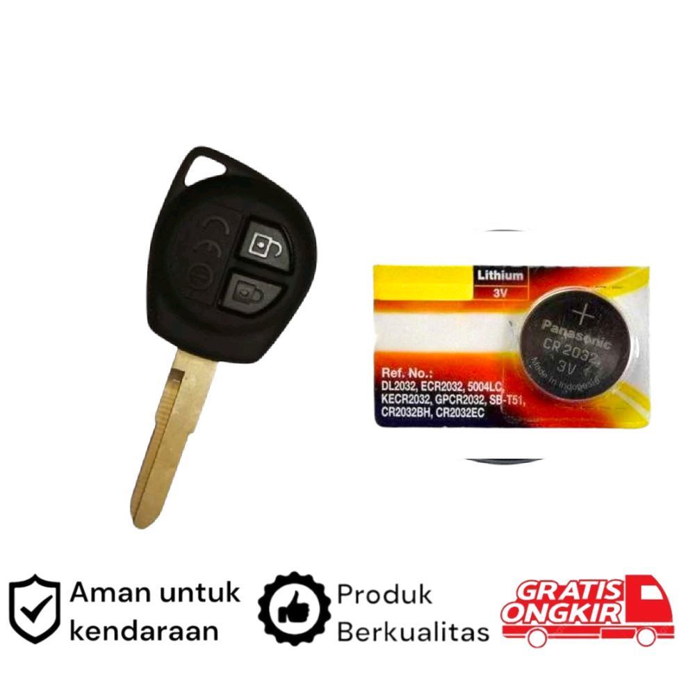 Baterai Remote Mobil SUZUKI ERTIGA CR1616 ORIGINAL PANASONIC