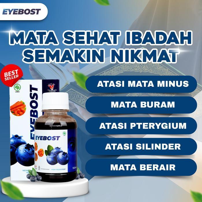 MADU EYEBOST - Eyebost Obat Mata Mengobati Mata Minus Pteregium Mata Buram Mata Katarak 100% Origina