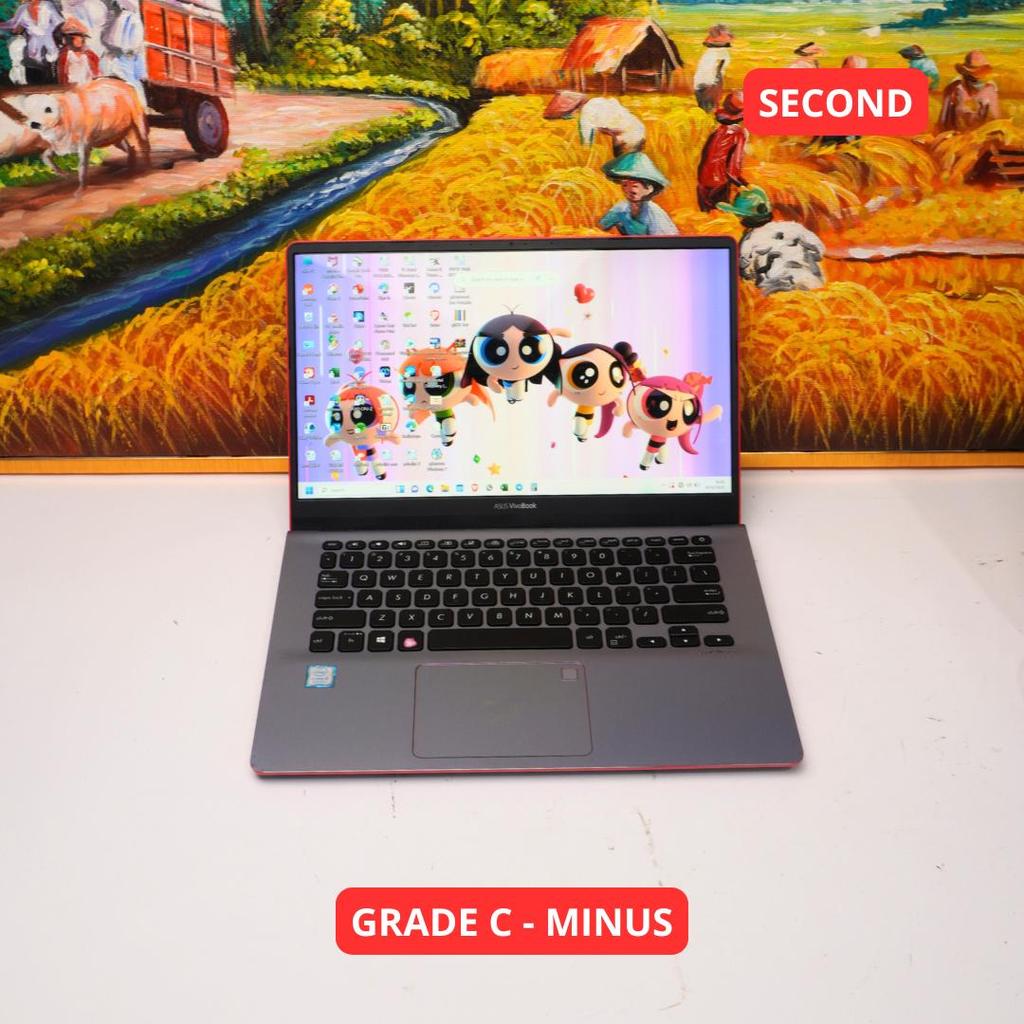 ASUS VIVOBOOK_ASUSLAPTOP X430FN_S430FN i5 8265U 8 GB (14") GRADE C - MINUS LAPTOP SECOND ORIGINAL SI