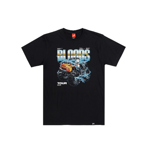 Bloods Tshirt Kaos Truckes Black