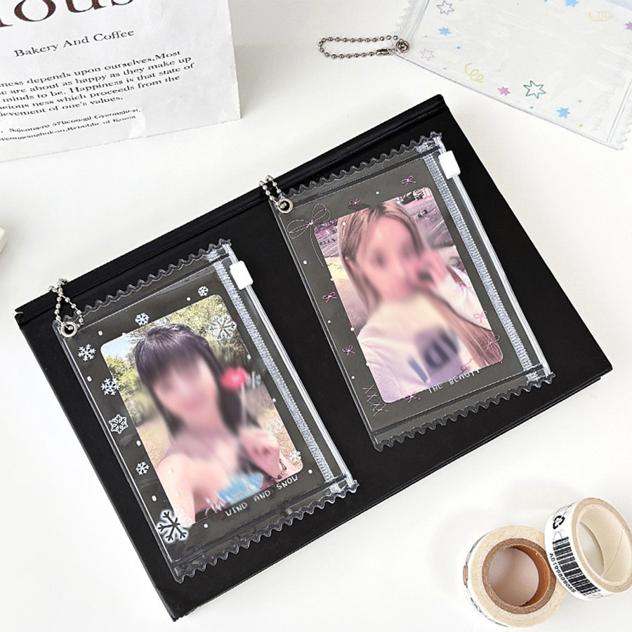 Snowflake star card sleeve receive card package card sleeve