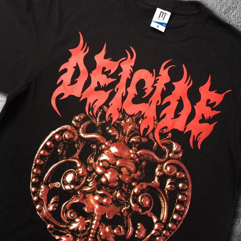 KAOS MEDALION - DEICIDE T-shirt Pria