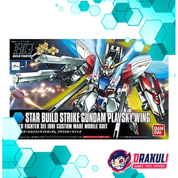 Drakuli Hobbies BANDAI Plamo HGBF Star Build Strike Gundam Plavsky Wing