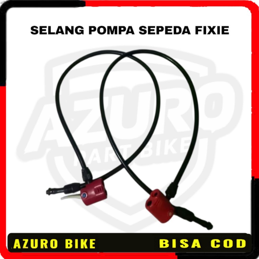 SELANG POMPA SEPEDA FIXIE TABUNG