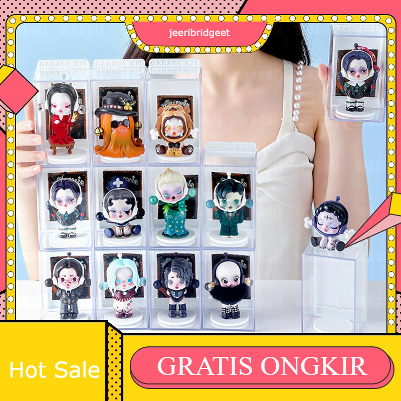 6PCS/set KOTAK DIGITAL MINI Rak Pajangan Lemari Pajangan Akrilik Individu MINI Kotak Gantung Kotak B