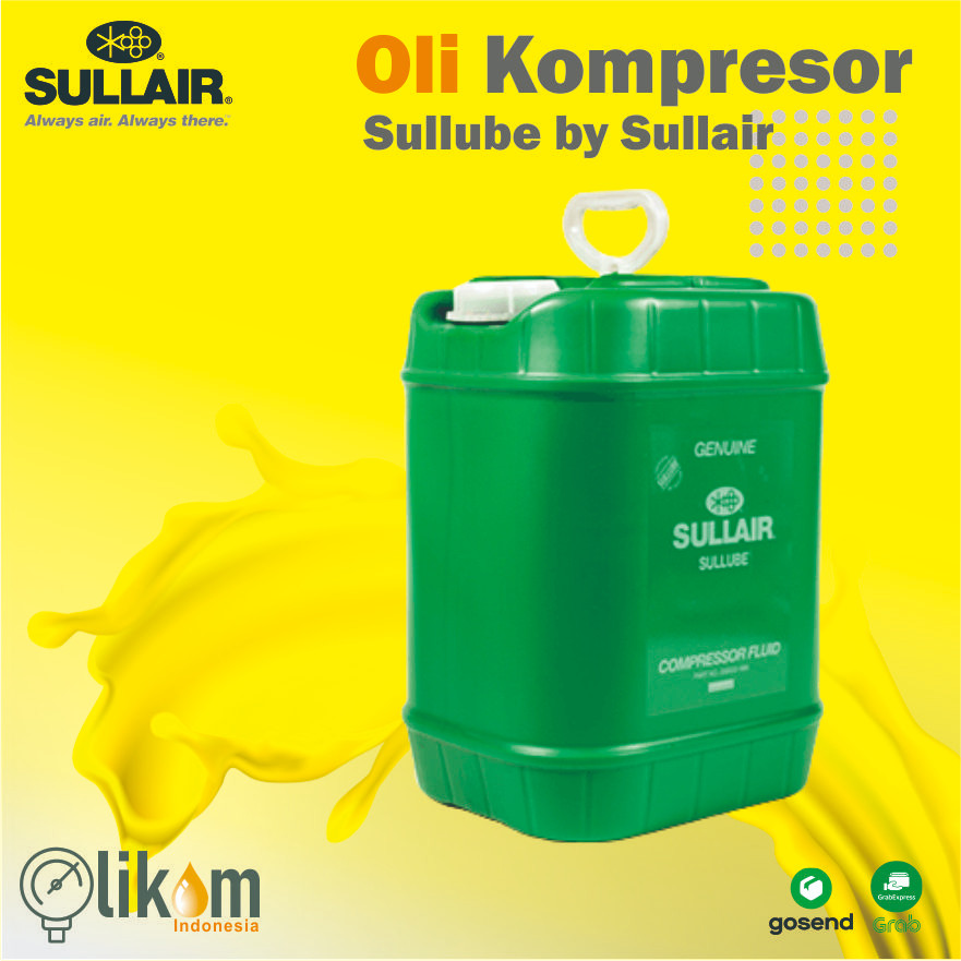Oli Kompresor Sullube PN 250022-669 Sullair Rotary Compressor Fluid