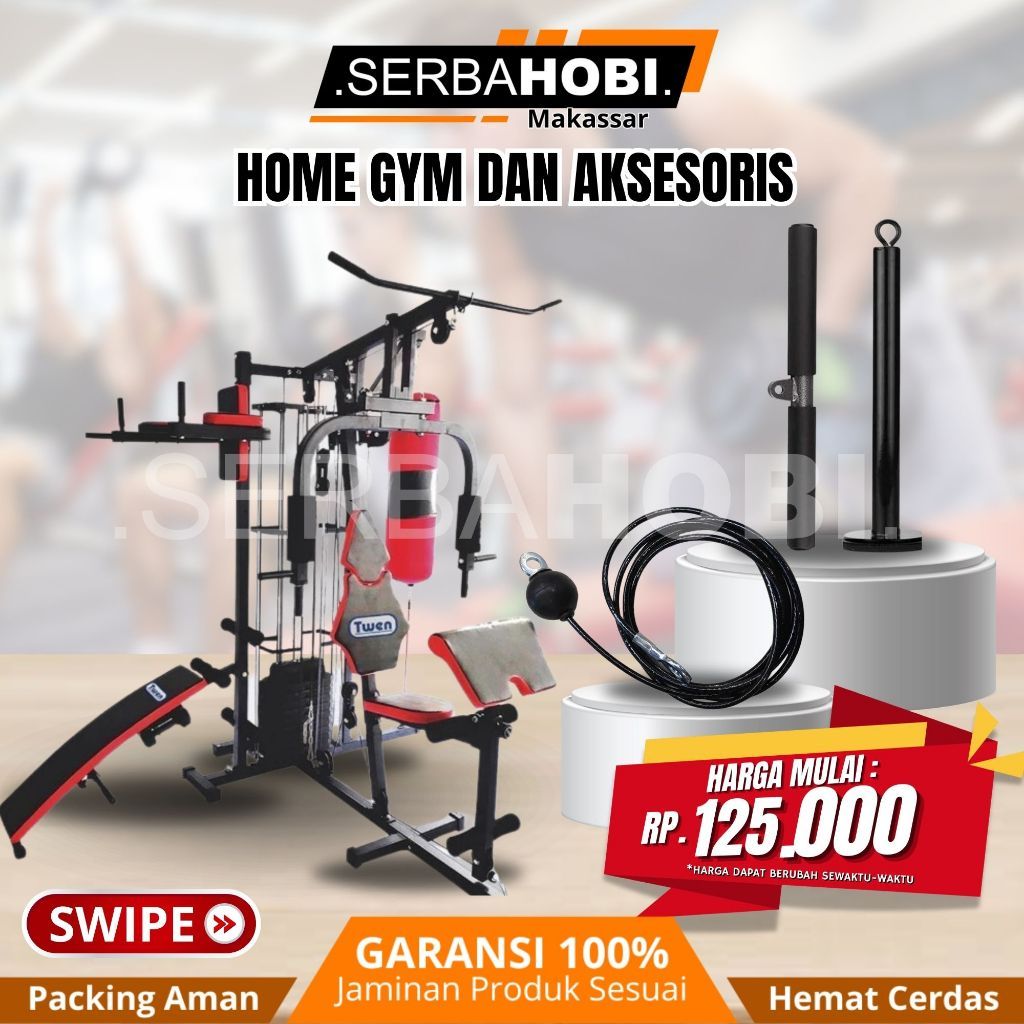 Home Gym WorkOut / Home Gym Kekinian Multifungsi untuk Latihan / Alat Gym Rumahan