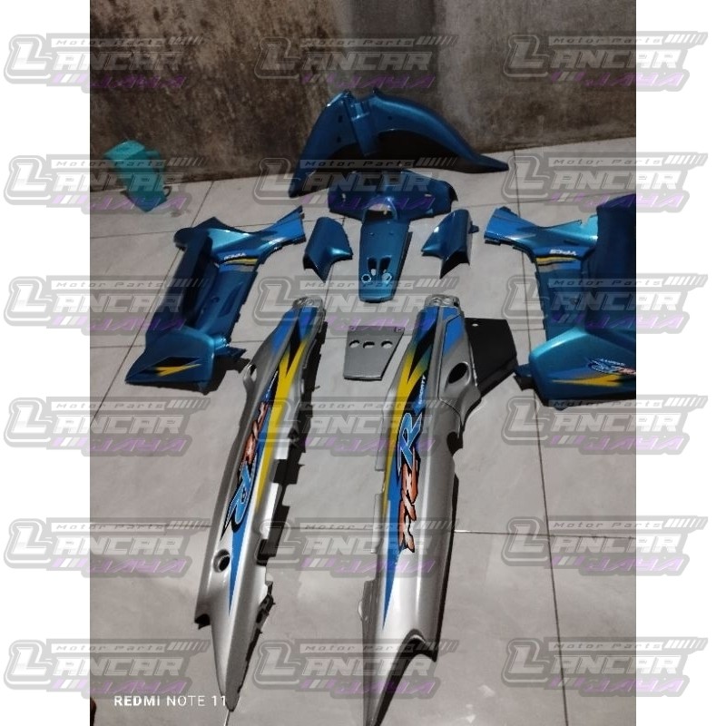 fullset bodi halus Fiz Fiz R warna biru silver ungu hitam