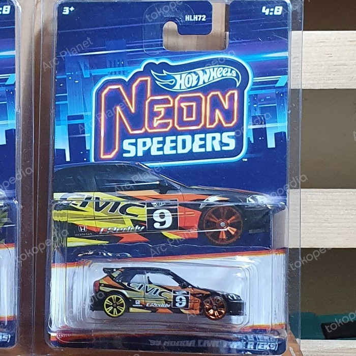 Hot Wheels Neon Speeders Civic Type R EK9