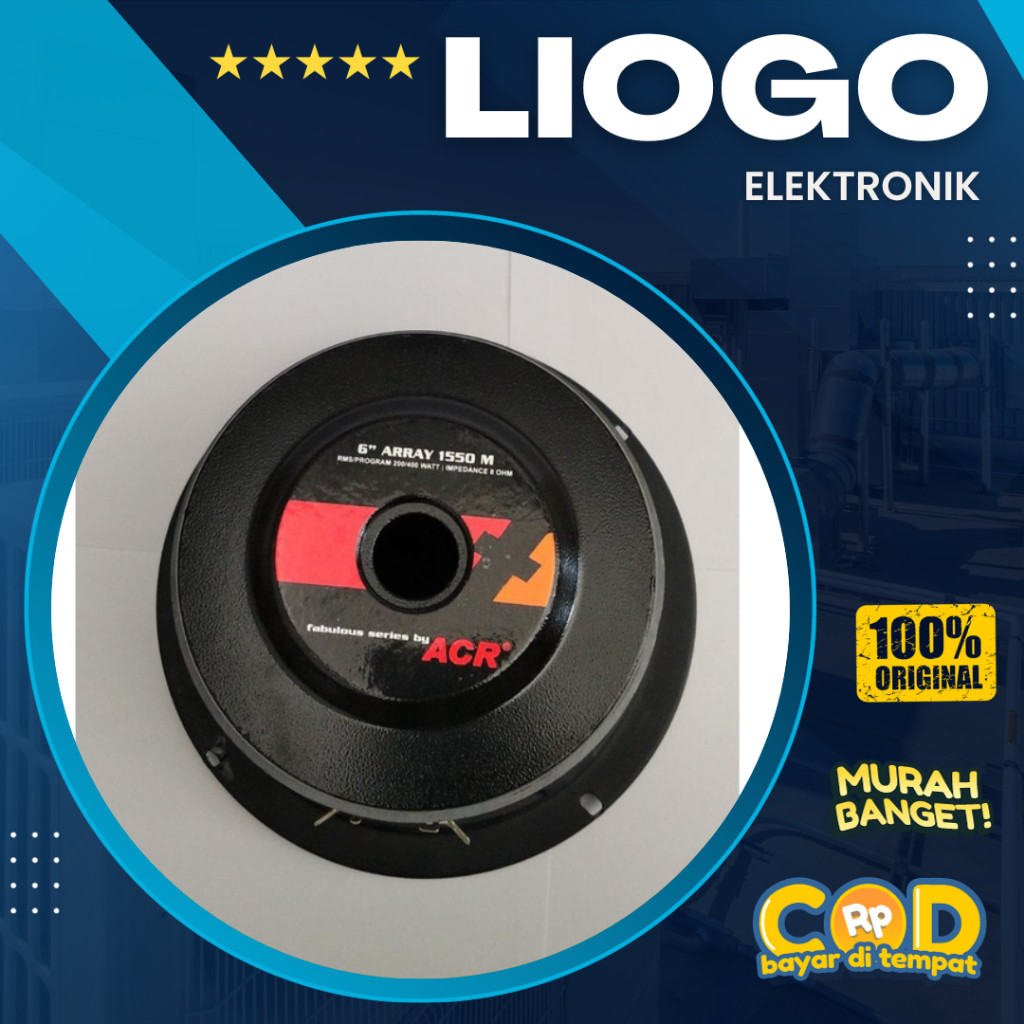 Speaker ACR Fabulous 6 Inch Fabulous 1550 M ACR Array Middle 6 Inch 1550