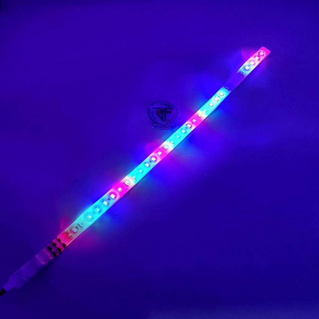 LAMPU ALIS RGB RUNNING FLEXYBLE LED KOLONG 30 CM SPEEDOMETER 12 V (ARD ACC)