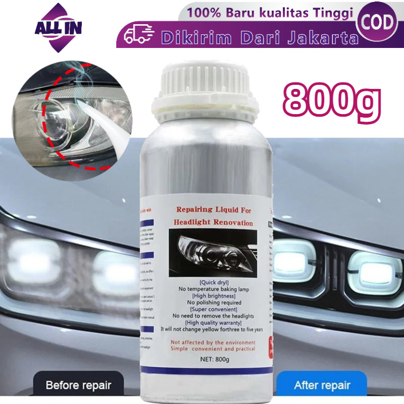 800g Nano Burn Coating Headlamp Refill Nano Burn Coating Cairan Nano Coating