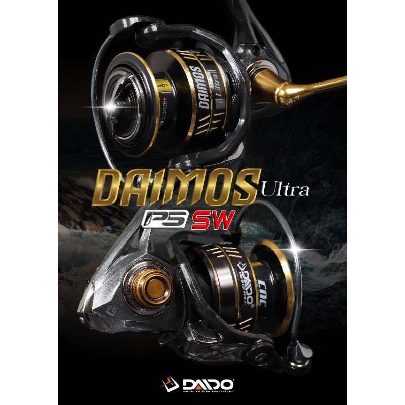 Reel Daido Daimos Ultra PS SW Power Speed Salt Water 3000 4000 6000 REEL DAIDO DAIMOS ULTRA PS SW
