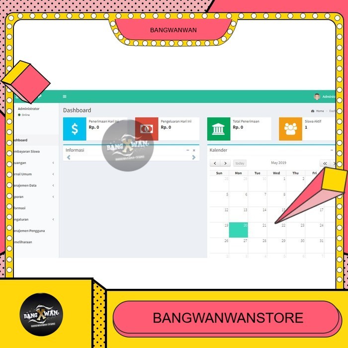 Aplikasi Pembayaran SPP Berbasis Web Dengan Framework Codeigniter