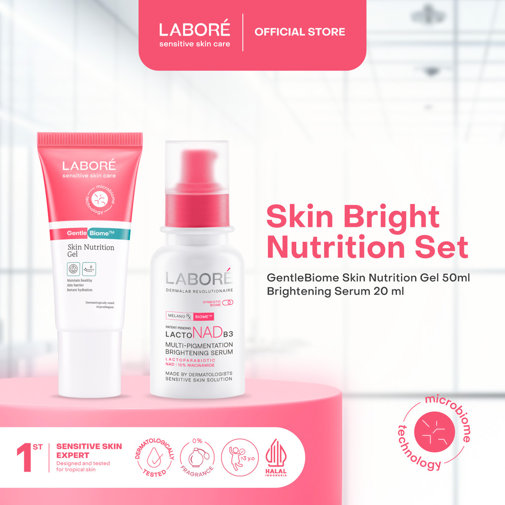 LABORE Skin Bright Nutrition Set - LABORE Multi-Pigmentation Brightening Serum 20 ml | LABORE Skin N