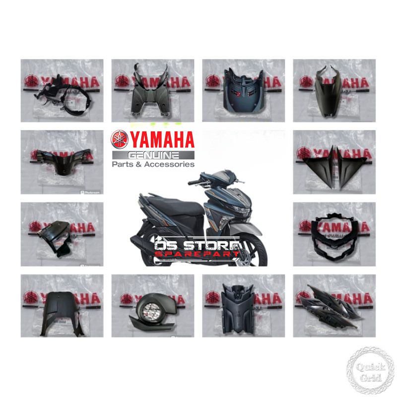 COVER BODY KASAR MIO SOUL GT 125 BLUECORE ORIGINAL YAMAHA