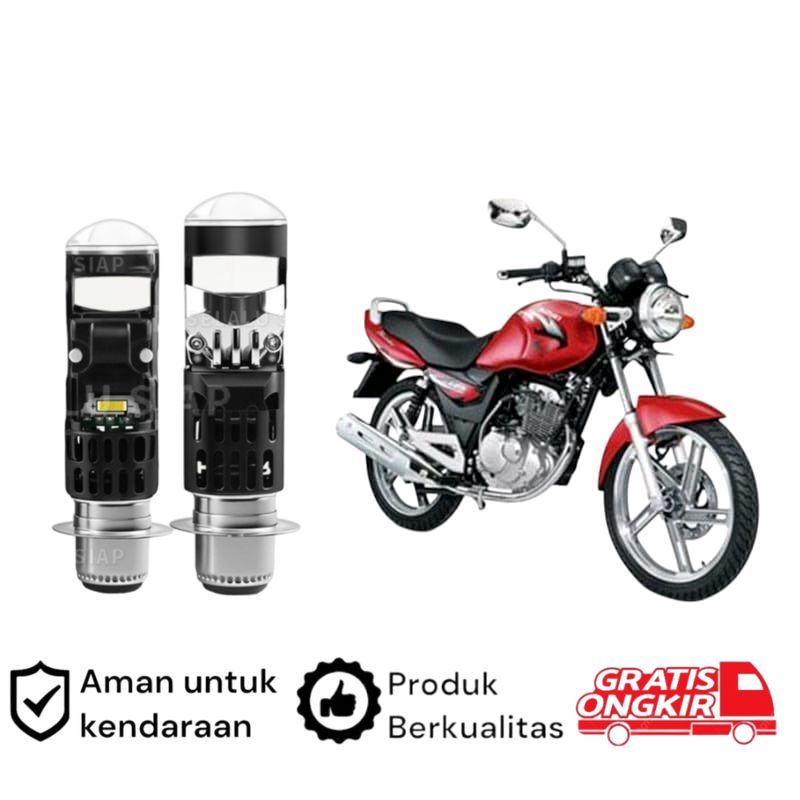 1pcs Lampu depan LED H6 Mini BiLED motor Suzuki Thunder 125 Koko