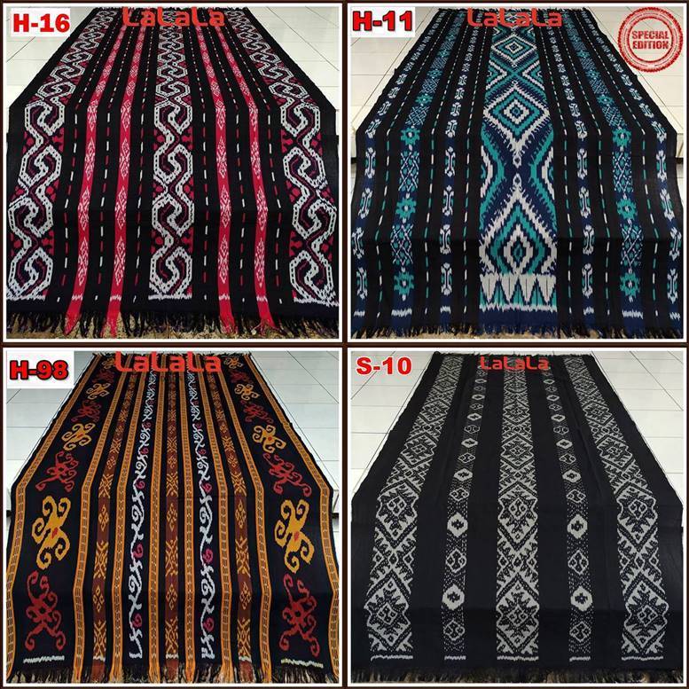 AST - Kain Tenun Ikat Blanket Etnik  Lurik Tenun Troso Tenun Etnik