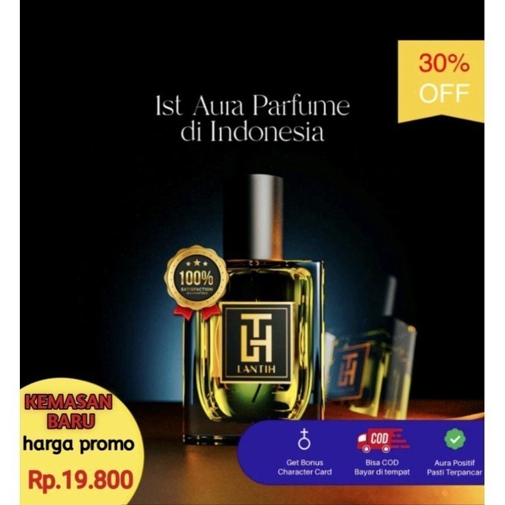 (Bisa Cod) Parfum Aura Lantih - Parfum Viralby Anak Dukun untuk Pria dan Wanita