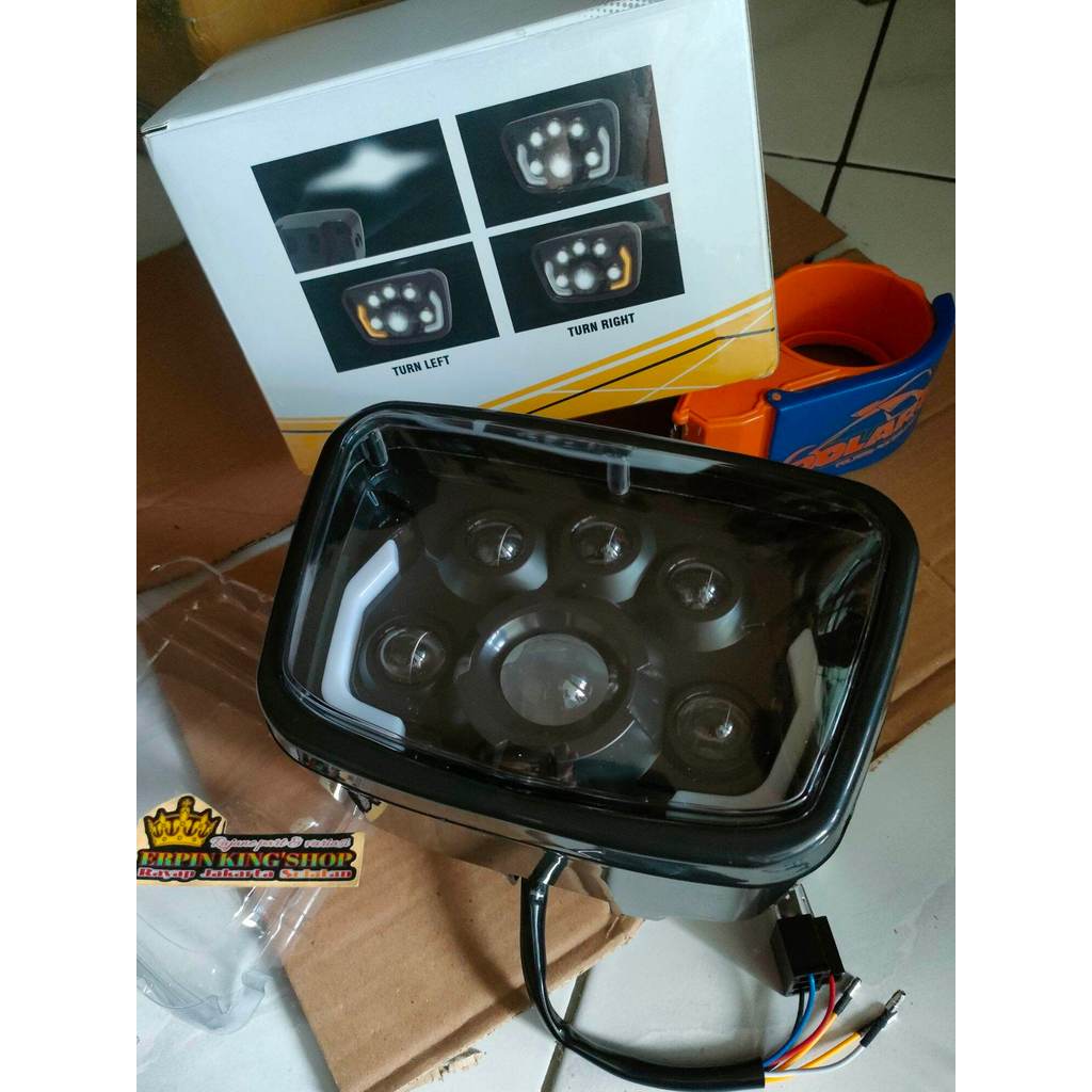 Lampu daymaker rx king rx spesial scorpio lama biled merk LTC new