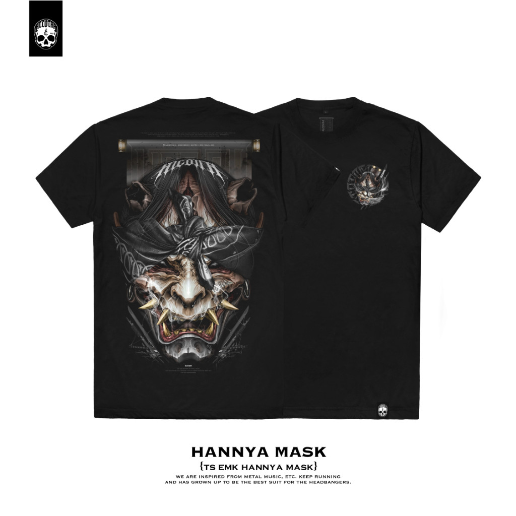 (COD)TS EMK HANNYA MASK // T-SHIRT EMAKI HANNYA MASK // KAOS EMAKI HANNYA MASK ALCOTRA