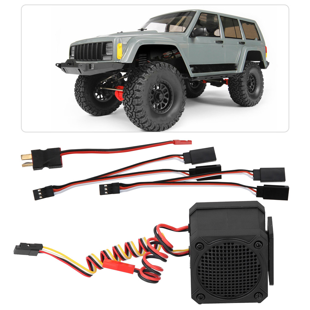 Engine Sound Simulator 10 Sound Effect Spare Parts Accessory for RC Car Model Engine Sound Simulator